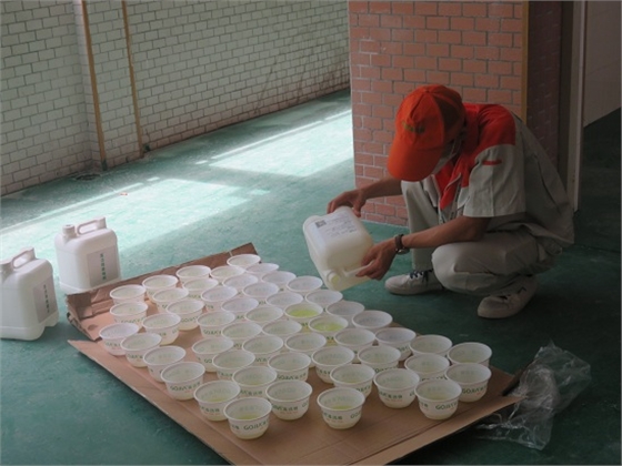 高潔雅除甲醛現場——羅湖百草園小學