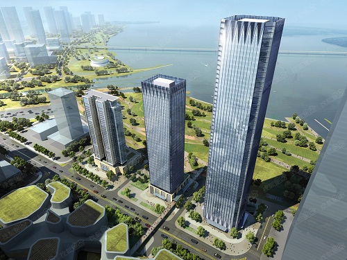 高潔雅甲醛治理-前海金融中心，此次進行室內空氣治理工程的是前海金融中心。