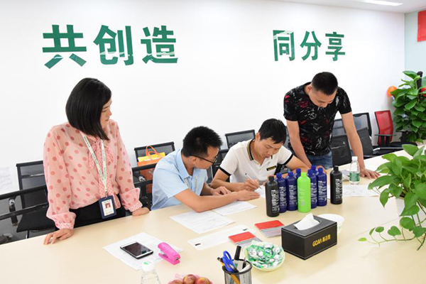 熱烈歡迎高潔雅除甲醛加盟商：廣西劉總、車總